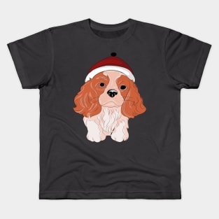 Cristmas dog Kids T-Shirt